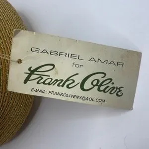 Gabriel Amar for Frank Clive Women’s Hat Gold Gabriel Amar | Accessories | Gabriel Amar For Frank Clive  main image 4